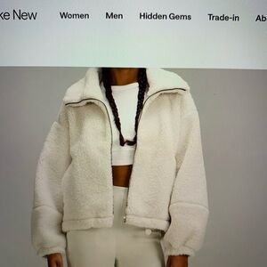 lululemon cinch-able Teddy Jacket